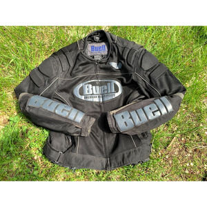 H D Buell Nylon Jacket 2008 - SZ Large- American Motorcycles Made In USA